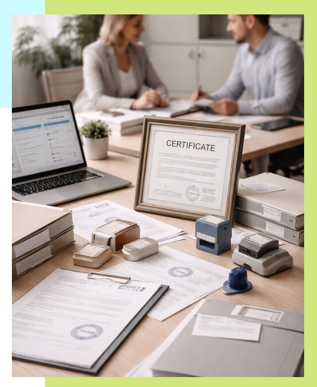 Сертификация компании в Новомосковске от 46463 р. | Алешин-Нвм — заказ